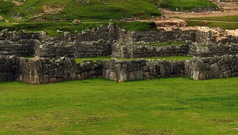 Обои перу, саксайуаман, куско, peru, sacsayhuaman, cusco разрешение 4000x1600 Загрузить