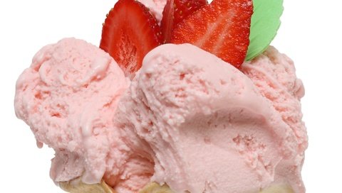 Обои мороженое, клубника, сладкое, десерт, ice cream, strawberry, sweet, dessert разрешение 3872x2972 Загрузить