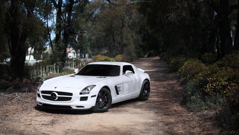 Обои белый, белая, мерседес бенц, слс амг, white, mercedes benz, sls amg разрешение 1920x1080 Загрузить