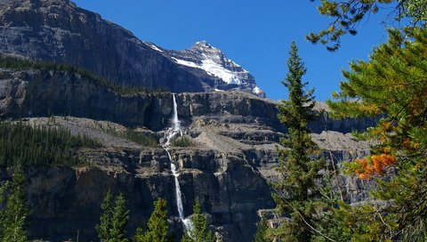 Обои горы, природа, парк, скала, канада, robson provincial, mountains, nature, park, rock, canada разрешение 2436x1620 Загрузить