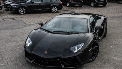 Обои блака, ламборгини, авентадор, lp700-4, black, lamborghini, aventador разрешение 1920x1200 Загрузить