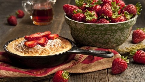 Обои клубника, ягоды, десерт, пирожное, strawberry, berries, dessert, cake разрешение 2560x1600 Загрузить