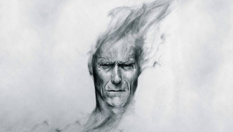 Обои арт, вгляд, голова, клинт иствуд, art, peer, head, clint eastwood разрешение 2560x1600 Загрузить