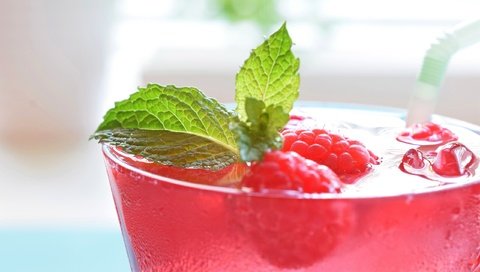 Обои мята, напиток, малина, еда, цвет, коктейль, клюква, mint, drink, raspberry, food, color, cocktail, cranberry разрешение 2560x1707 Загрузить