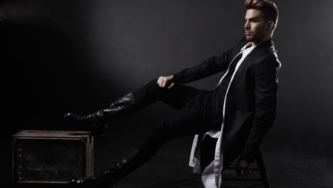 Обои мужчина, певец, музыкант, adam lambert, male, singer, musician разрешение 3840x2400 Загрузить