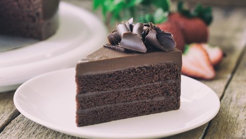 Обои шоколад, тарелка, торт, 28, кусок торта, chocolate, plate, cake, piece of cake разрешение 5184x3456 Загрузить