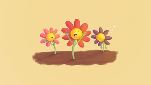 Обои цветы, настроение, фон, лепестки, весна, стебли, цветочки, flowers, mood, background, petals, spring, stems разрешение 2560x1440 Загрузить