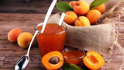 Обои абрикосы, абрикосовый джем, apricots разрешение 8688x5792 Загрузить
