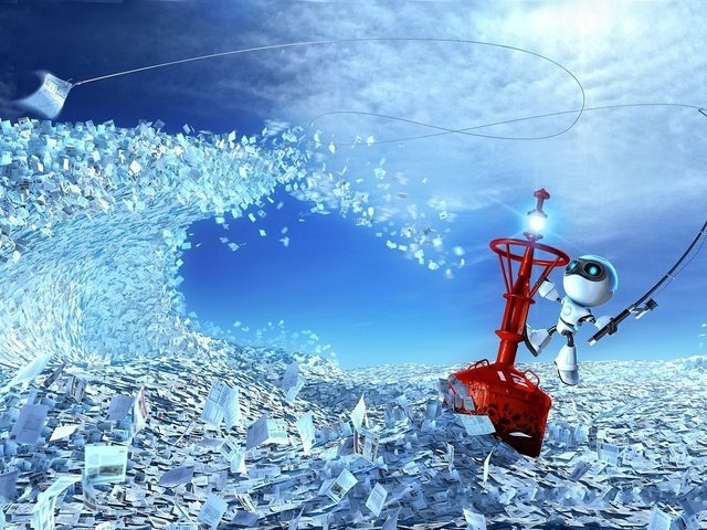 Обои робот, бумаги, буй, robot, paper, bui разрешение 1920x1200 Загрузить