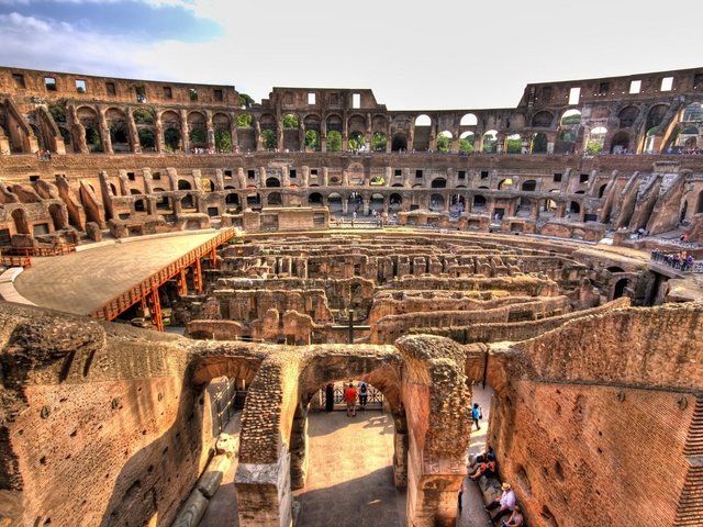 Обои италия, колизей, рим, italy, colosseum, rome разрешение 1920x1200 Загрузить