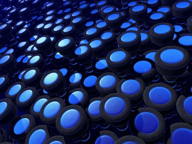 Обои абстракция, фон, синий, круги, кружки, 3д, abstraction, background, blue, circles, mugs, 3d разрешение 1920x1080 Загрузить