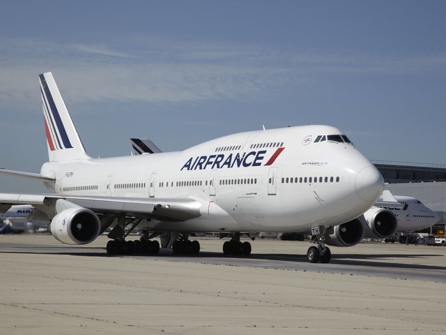 Обои боинг, 747, ayerodrom, air france, grazhdanskaya, boeing разрешение 5616x3744 Загрузить