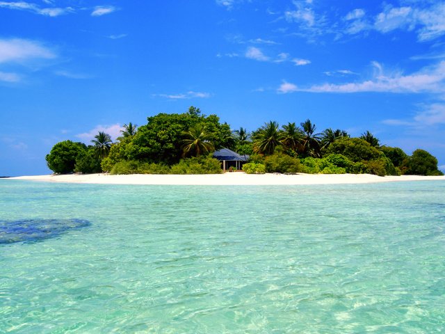 Обои остров, тропики, мальдивы, island, tropics, the maldives разрешение 2868x1782 Загрузить