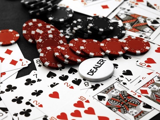 Обои казино, покер, фишки, карты, casino, poker, chips, card разрешение 1920x1080 Загрузить