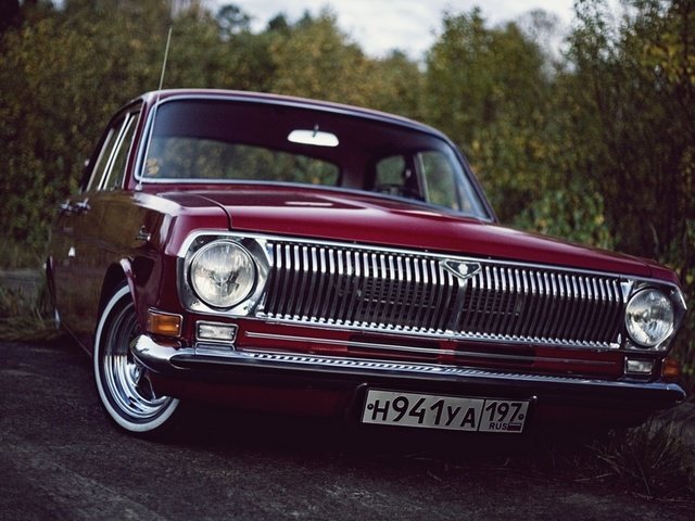 Обои волга, gaz, gaz-24, low classic, volga разрешение 1920x1200 Загрузить