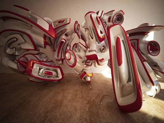 Обои абстрактные 3d формы, abstract 3d shapes разрешение 1920x1080 Загрузить