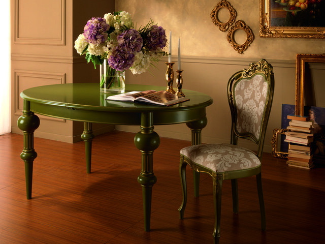 Обои стол, стул, классика, tomassi, классический интерьер, table, chair, classic, classic interior разрешение 2560x1600 Загрузить