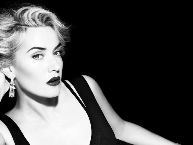 Обои поза, взгляд, чёрно-белое, актриса, кейт уинслет, pose, look, black and white, actress, kate winslet разрешение 1920x1080 Загрузить