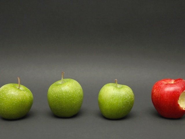 Обои фон, фрукты, яблоки, зеленые, плоды, красное, background, fruit, apples, green, red разрешение 1920x1200 Загрузить