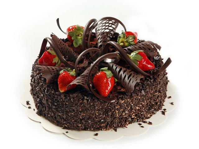 Обои клубника, шоколад, сладость, торт, strawberry, chocolate, the sweetness, cake разрешение 2048x1536 Загрузить