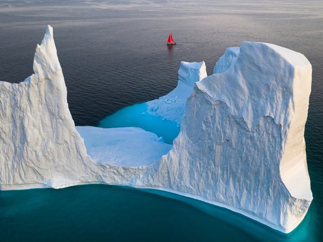 Обои парусник, айсберг, гренландия, gerald macua, sailboat, iceberg, greenland разрешение 2112x1188 Загрузить