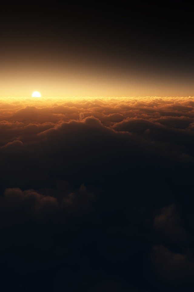 Обои облака, солнце, shifted reality, spectral, clouds, the sun разрешение 2560x1600 Загрузить