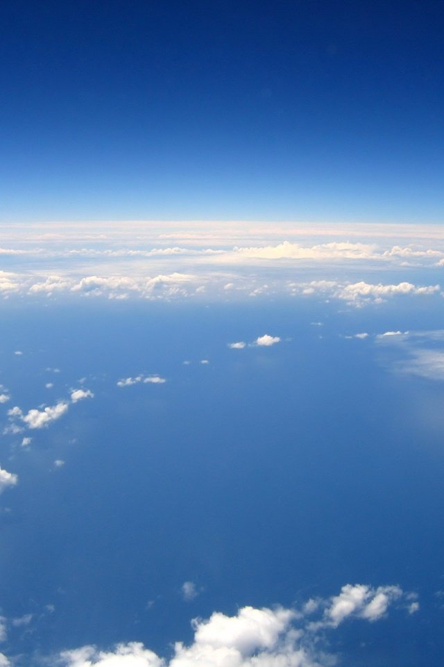 Обои небо, облака, атмосфера, the sky, clouds, the atmosphere разрешение 2592x1944 Загрузить