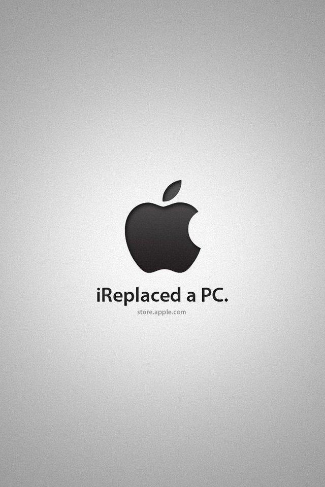 Обои мак, лого, ireplaced a pc, эппл, mac, logo, apple разрешение 1920x1080 Загрузить