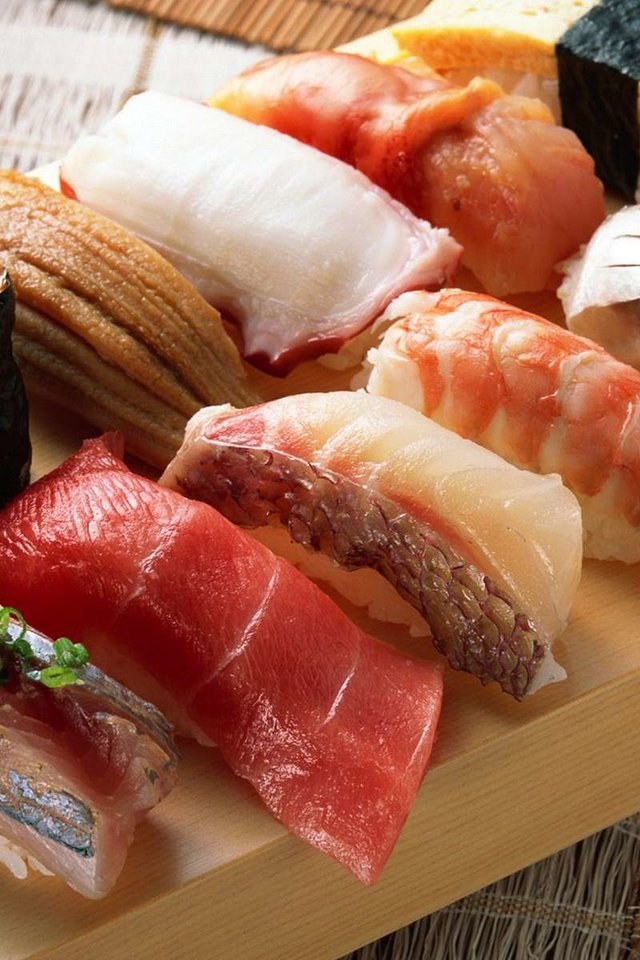 Обои суши, роллы, японская кухня, sushi, rolls, japanese cuisine разрешение 1920x1200 Загрузить