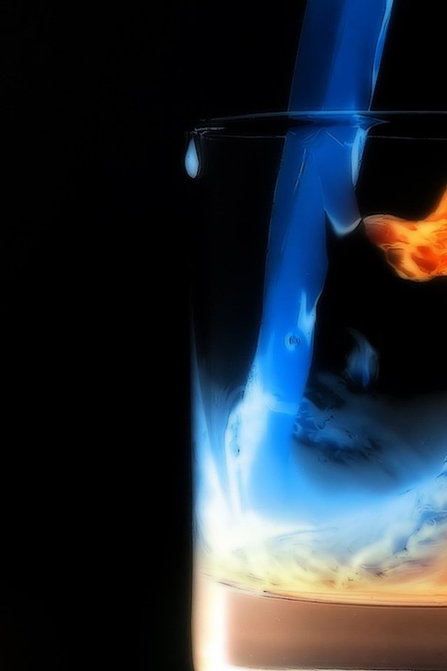 Обои вода, огонь, стакан, water, fire, glass разрешение 1920x1080 Загрузить