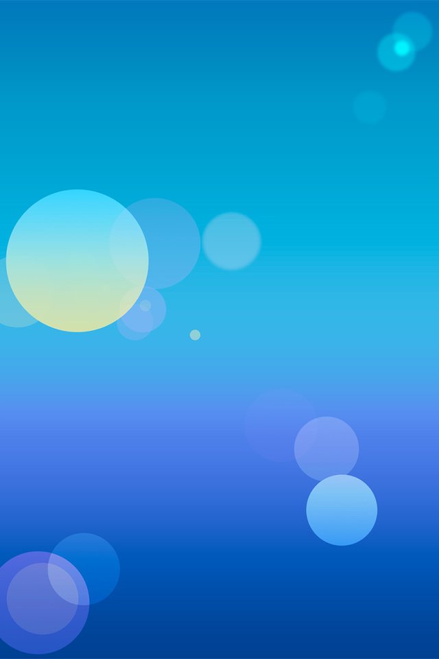 Обои ios 7 circles разрешение 2560x1440 Загрузить