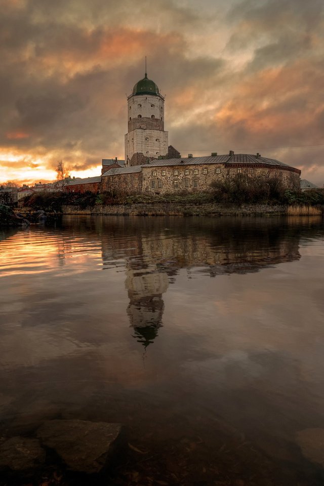 Обои осень, россия, выборг, выборгский замок, autumn, russia, vyborg разрешение 1920x1200 Загрузить