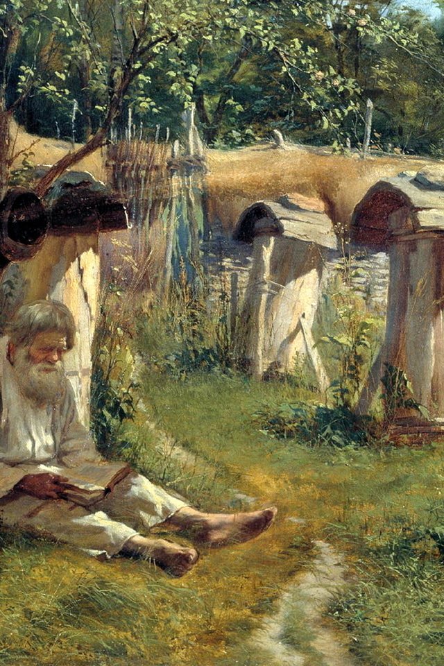 Обои настроение, картина, пасечник, mood, picture, beekeeper разрешение 1920x1200 Загрузить