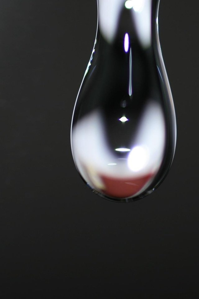 Обои вода, капля, черный фон, water, drop, black background разрешение 1920x1200 Загрузить