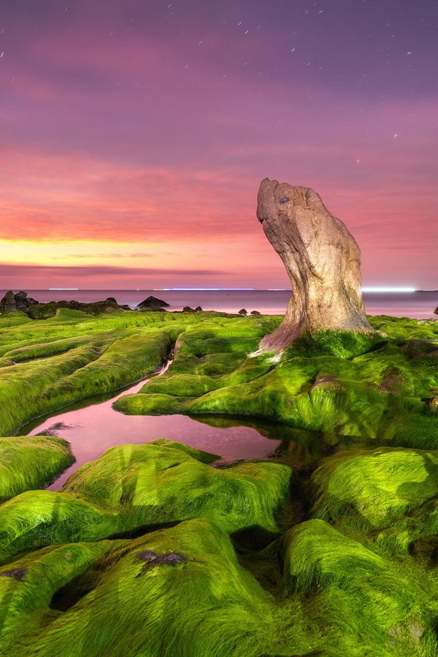 Обои камни, берег, закат, море, stones, shore, sunset, sea разрешение 2047x1309 Загрузить