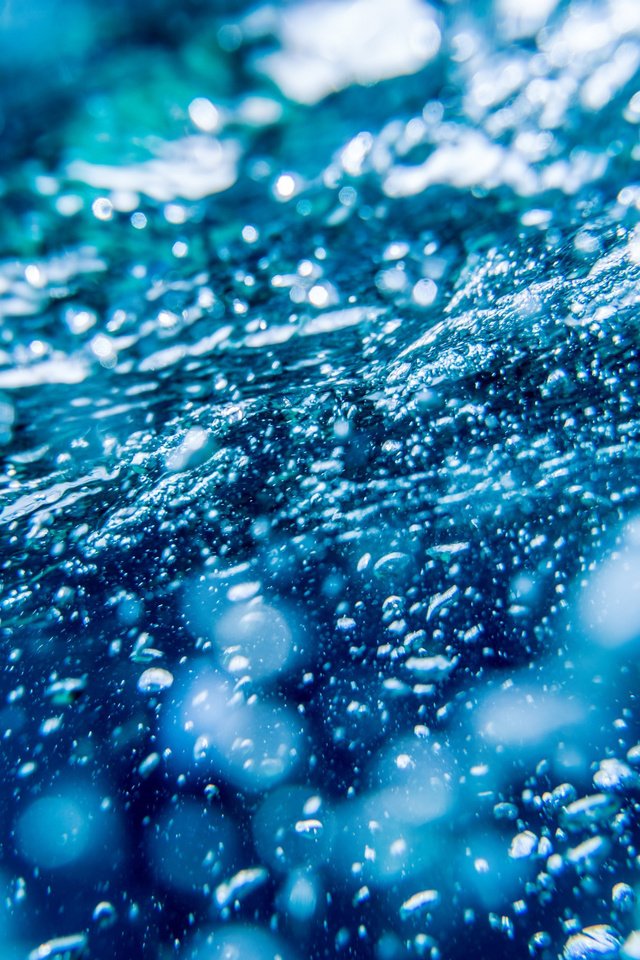 Обои вода, макро, пузыри, пузырьки, water, macro, bubbles разрешение 1920x1280 Загрузить
