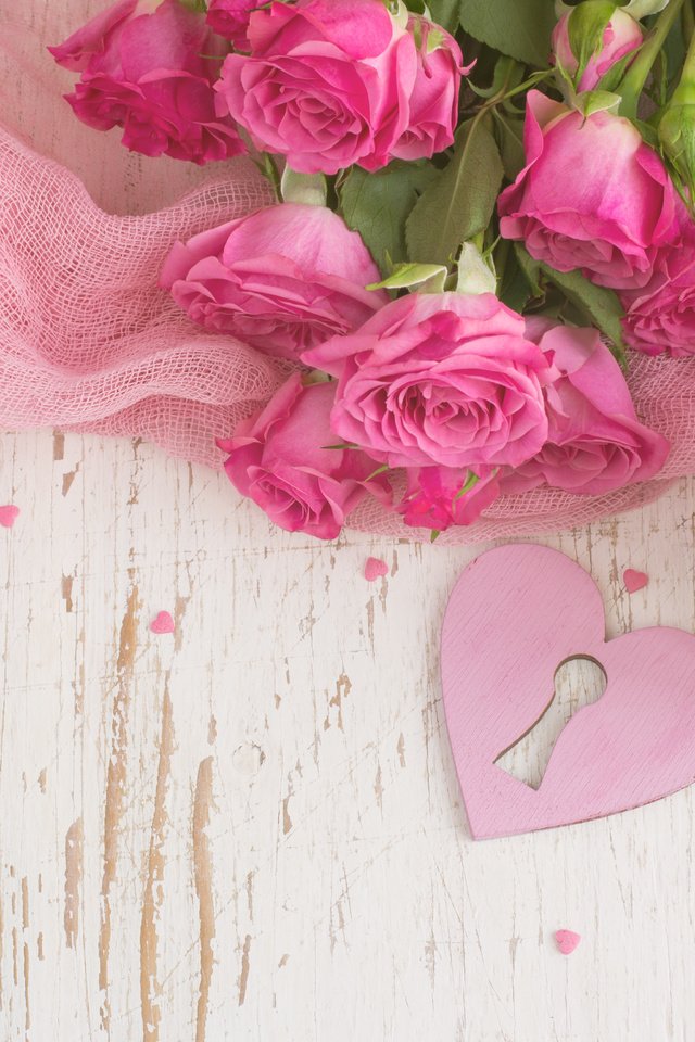 Обои розы, сердце, букет, розовые, roses, heart, bouquet, pink разрешение 4608x3072 Загрузить