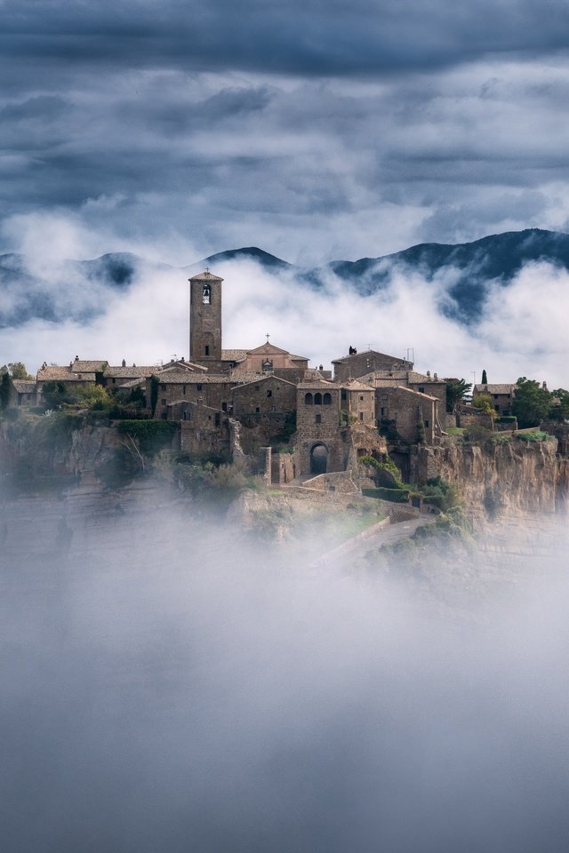 Обои облака, италия, крепость, clouds, italy, fortress разрешение 2500x1623 Загрузить