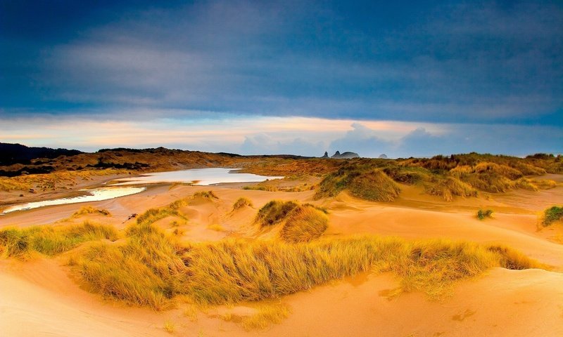 Обои песок, пустыня, лужа, sand, desert, puddle разрешение 1920x1200 Загрузить