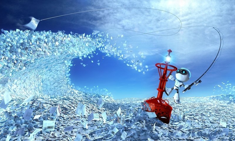 Обои робот, бумаги, буй, robot, paper, bui разрешение 1920x1200 Загрузить