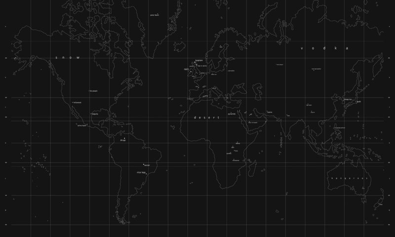 Обои мир, карта, черный, the world, map, black разрешение 2480x1683 Загрузить
