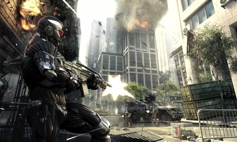 Обои оружие, город, стрельба, crysis 2, кризис 2, бойня, weapons, the city, shooting, crisis 2, slaughter разрешение 3840x2130 Загрузить