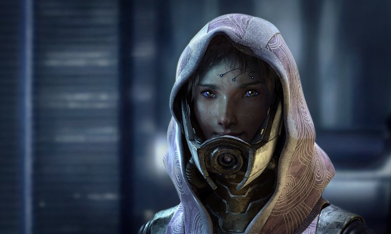 Обои mass effect, инопланетянка, tali zorah, alien разрешение 2600x1625 Загрузить