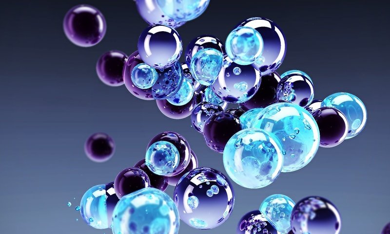 Обои фон, синий, цвет, пузыри, графика, голубой, шарики, пузырьки, 3д, background, blue, color, bubbles, graphics, balls, 3d разрешение 1920x1080 Загрузить