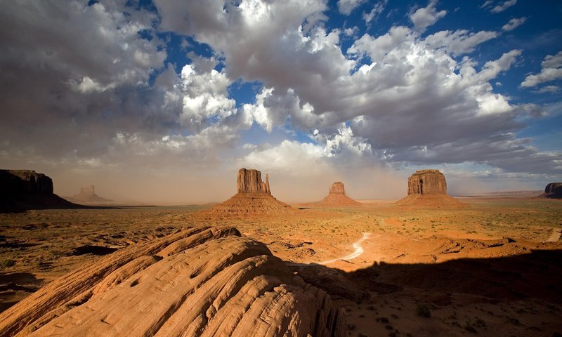 Обои небо, камни, пустыня, the sky, stones, desert разрешение 1920x1200 Загрузить