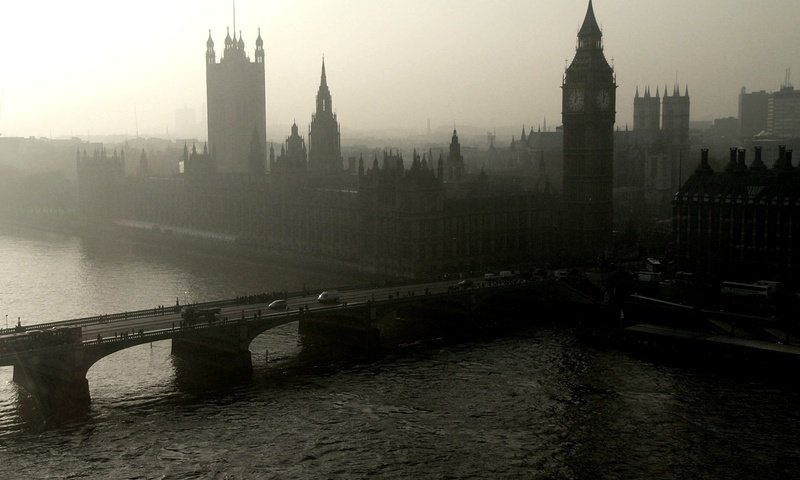 Обои панорама, лондон, город, вестминстерский дворец, panorama, london, the city, the palace of westminster разрешение 1920x1440 Загрузить