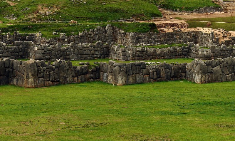 Обои перу, саксайуаман, куско, peru, sacsayhuaman, cusco разрешение 4000x1600 Загрузить