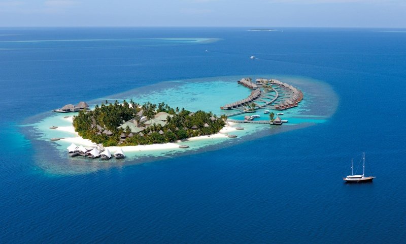 Обои мальдивы, the maldives разрешение 2100x1395 Загрузить
