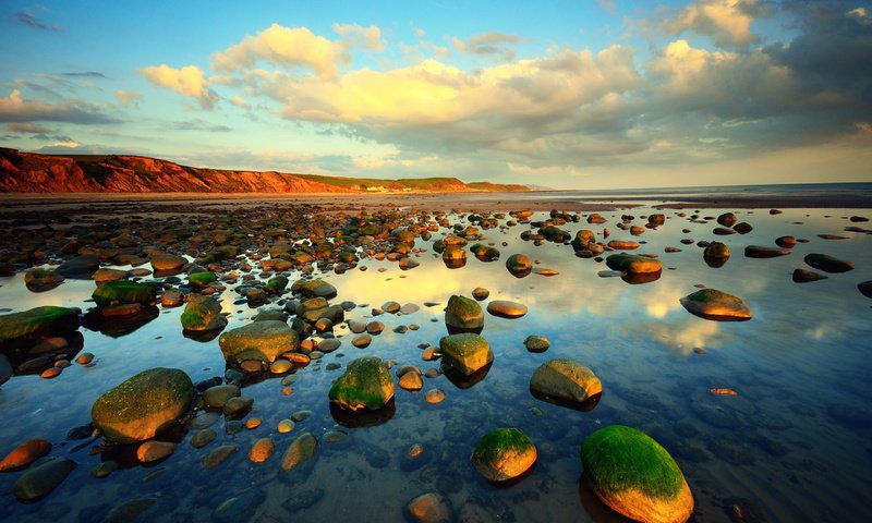 Обои камни, море, stones, sea разрешение 2560x1600 Загрузить