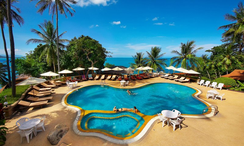 Обои курорт, тропики, resort, tropics разрешение 2720x1694 Загрузить
